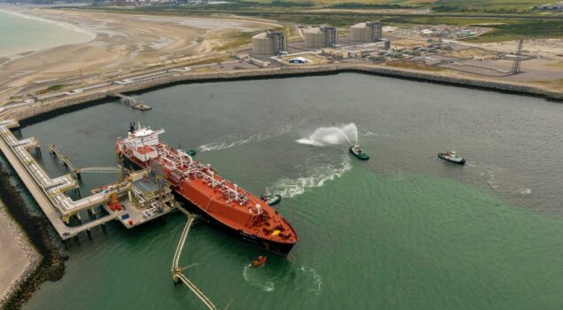 TERMINAL MÉTHANIER DE DUNKERQUE REÇOIT SA PREMIÈRE CARGAISON DE GNL