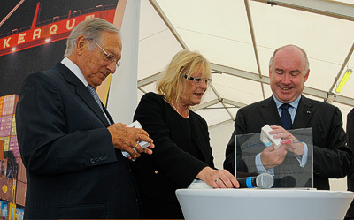 LE GRAND PORT MARITIME DE DUNKERQUE INAUGURE SON TERMINAL À CONTENEURS NFTI (NORD FRANCE TERMINAL INTERNATIONAL)